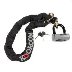 Devant -Accessoires De Vélo antivol protect chain et bloque disque sra gris kooroom 1