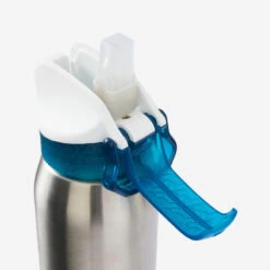 BTWIN BIDON VÉLO ENFANT INOXYDABLE 350ML AVEC PAILLE - Dès 1 An -Accessoires De Vélo bidon velo enfant inoxydable 350ml avec paille des 1 an 2