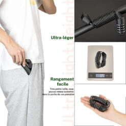 ROCKBROS Câble Antivol Casque Vélo Cadenas à Combinaison à 4 Chiffres Noir 1,5m -Accessoires De Vélo cable antivol casque velo cadenas a combinaison a 4 chiffres noir 15m 5