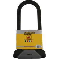 Cadenas De Vélo U-lock 553 167 X 330 Mm Noir -Accessoires De Vélo cadenas de velo u lock 553 167 x 330 mm noir 6