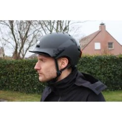 CASQUE DE VÉLO AVEC LUMIÈRE - ATLAS 2, NOIR -Accessoires De Vélo casque de velo avec lumiere atlas 2 noir 2