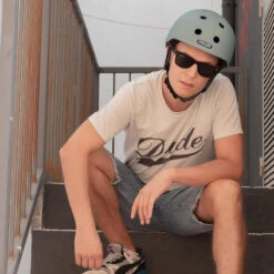 Casque De Vélo Urbain - MELON - Posh Kaki -Accessoires De Vélo casque de velo urbain melon posh kaki 2