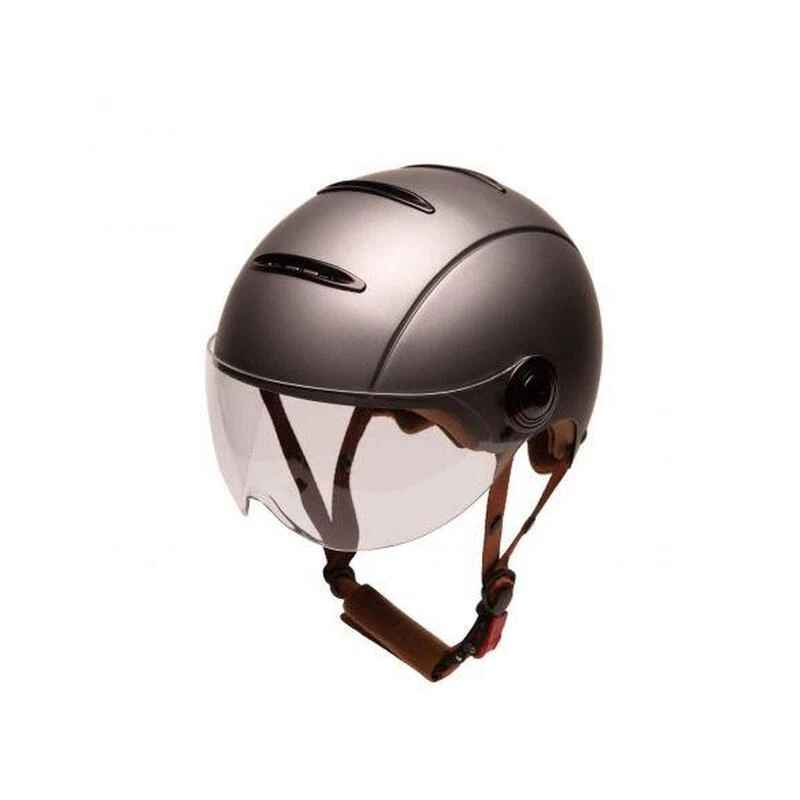 Casque Urbain Jet Tandem Titan Mat Avec Visière 3 Casque Urbain Jet Tandem Titan Mat Avec Visière – Image 3