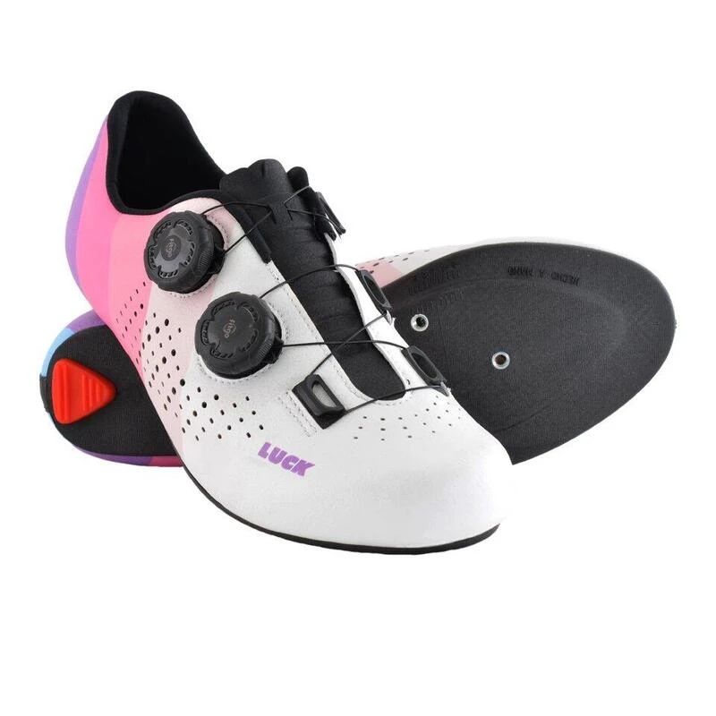 Chaussures Cyclisme Route Femme Luck Genius Blanc 2 Chaussures Cyclisme Route Femme Luck Genius Blanc – Image 2