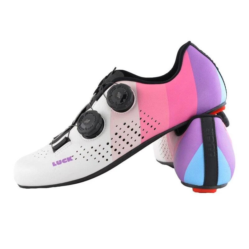 Chaussures Cyclisme Route Femme Luck Genius Blanc 3 Chaussures Cyclisme Route Femme Luck Genius Blanc – Image 3