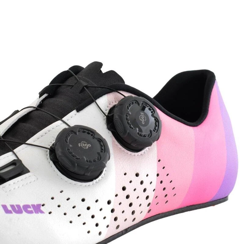 Chaussures Cyclisme Route Femme Luck Genius Blanc 6 Chaussures Cyclisme Route Femme Luck Genius Blanc – Image 6