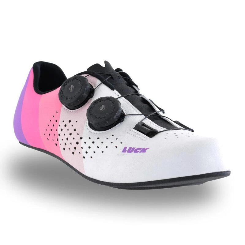 Chaussures Cyclisme Route Femme Luck Genius Blanc 1 Chaussures Cyclisme Route Femme Luck Genius Blanc