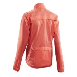 Coupe Pluie Vélo 100 Femme Corail -Accessoires De Vélo coupe pluie velo 100 femme corail 1