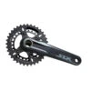Shimano Crankset SLX M7100 36x26T Aluminium Noir