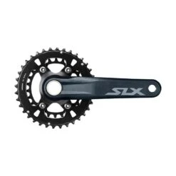 Shimano Crankset SLX M7100 36x26T Aluminium Noir -Accessoires De Vélo crankset slx m7100 36x26t aluminium noir 2