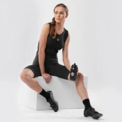 Cuissard Vélo Court Femme Cyclisme BX Time Trial Noir -Accessoires De Vélo cuissard velo court femme cyclisme bx time trial noir 3