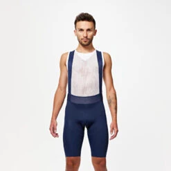 Cuissard Vélo Route été Homme Racer 3 Bleu Marine