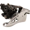 DERAILLEUR AVANT SRAM X5 2x10 31.8MM TIRAGE HAUT ET BAS / COLLIER BAS