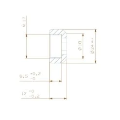 Riverside Ecrou Adaptateur Pour Kit Follow Me -Accessoires De Vélo ecrou adaptateur pour kit follow me 3