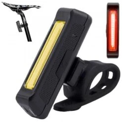 Feu Arrière De Vélo - 100 Lumens - LED USB Rechargeable