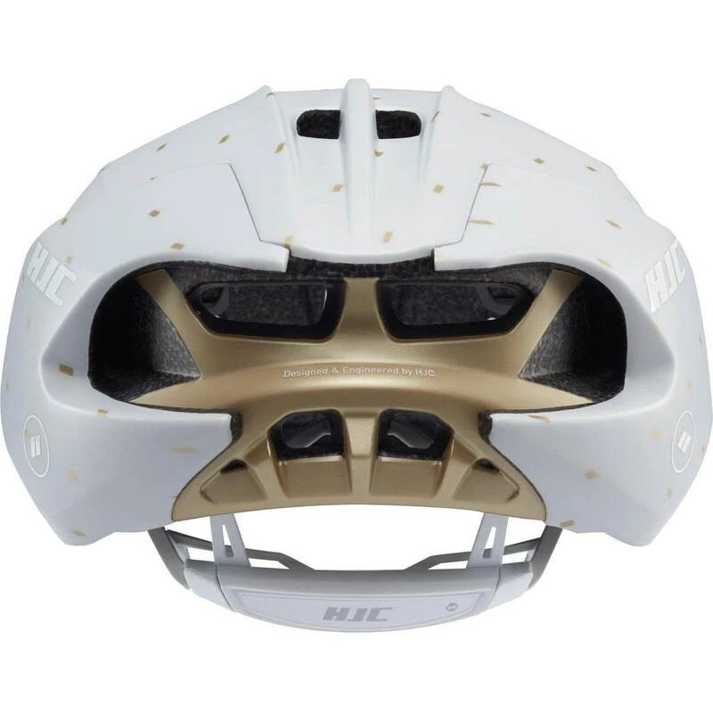 HJC FURION 2.0 Road - Blanc Mat / Or 5 HJC FURION 2.0 Road - Blanc Mat / Or – Image 5