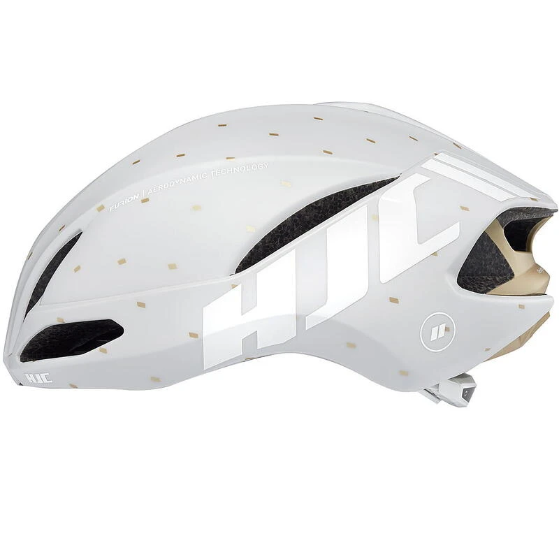 HJC FURION 2.0 Road - Blanc Mat / Or 1 HJC FURION 2.0 Road - Blanc Mat / Or