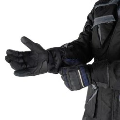 Gants IBOK GT WATERPROOF Homme Noir/Bleu DXR -Accessoires De Vélo gants ibok gt waterproof homme noirbleu dxr 2