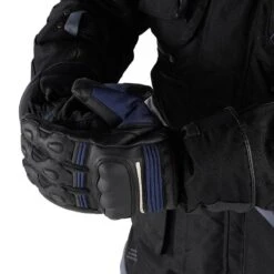 Gants IBOK GT WATERPROOF Homme Noir/Bleu DXR -Accessoires De Vélo gants ibok gt waterproof homme noirbleu dxr 3