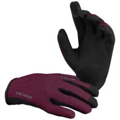 IXS Gants Vélo Homme Carve Rouge
