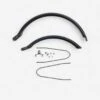 Garde Boue 20" Noir Pour Velo Pliant Tilt 100, Tilt 120 Et Hoptown 320