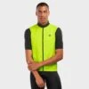 Gilet Vélo Coupe-vent Homme Cyclisme V1 Langkawi Jaune Brillant