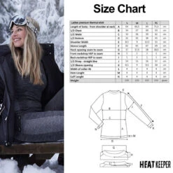Heatkeeper Sous Vetement Thermique Ensemble Ski Femme Premium Noir 11 Heatkeeper Sous Vetement Thermique Ensemble Ski Femme Premium Noir -Accessoires De Vélo heatkeeper sous vetement thermique ensemble ski femme premium noir 5