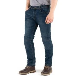 Jean BADAM Homme Raw Bleu DXR -Accessoires De Vélo jean badam homme raw bleu dxr 2