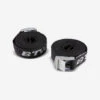 Decathlon Kit 2 Sangles De Serrage 3 M Noires