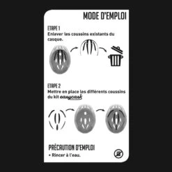 Kit Mousse Casque Vélo Universel Neopréne Confort EASYCASK URBAN 9 Kit Mousse Casque Vélo Universel Neopréne Confort EASYCASK URBAN -Accessoires De Vélo kit mousse casque velo universel neoprene confort easycask urban 2