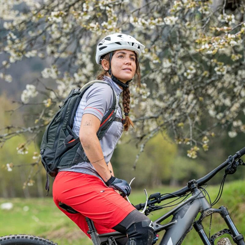 Loeffler Maillot Cyclisme Manches Courtes W Bike Jersey HZ Spela MID - Gris 3 Loeffler Maillot Cyclisme Manches Courtes W Bike Jersey HZ Spela MID - Gris – Image 3