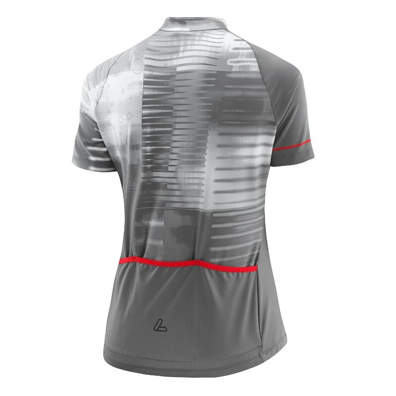 Loeffler Maillot Cyclisme Manches Courtes W Bike Jersey HZ Spela MID - Gris 4 Loeffler Maillot Cyclisme Manches Courtes W Bike Jersey HZ Spela MID - Gris – Image 4