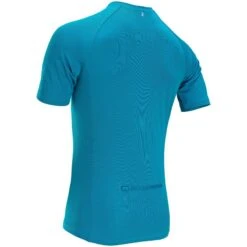 MAILLOT MANCHES COURTES VELO ROUTE TRIBAN ESSENTIEL BLEU -Accessoires De Vélo maillot manches courtes velo route triban essentiel bleu 2