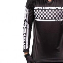 Stay Strong Maillot Staystrong Checker Noir 6 Stay Strong Maillot Staystrong Checker Noir -Accessoires De Vélo maillot staystrong checker noir 2