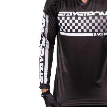 Stay Strong Maillot Staystrong Checker Noir 3 Stay Strong Maillot Staystrong Checker Noir – Image 3