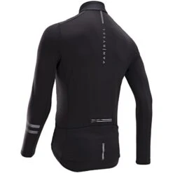 MAILLOT VELO ROUTE MANCHES LONGUES MI-SAISON HOMME - RC500 SHIELD NOIR -Accessoires De Vélo maillot velo route manches longues mi saison homme rc500 shield noir 1