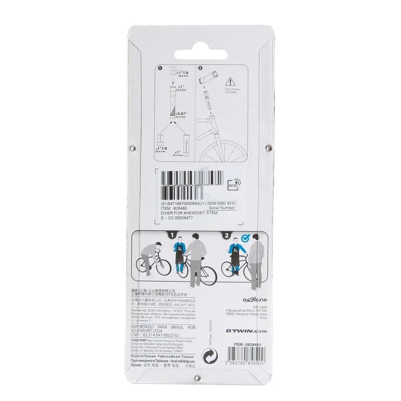 Decathlon PLONGEUR POUR POTENCE AHEADSET 6 Decathlon PLONGEUR POUR POTENCE AHEADSET – Image 6