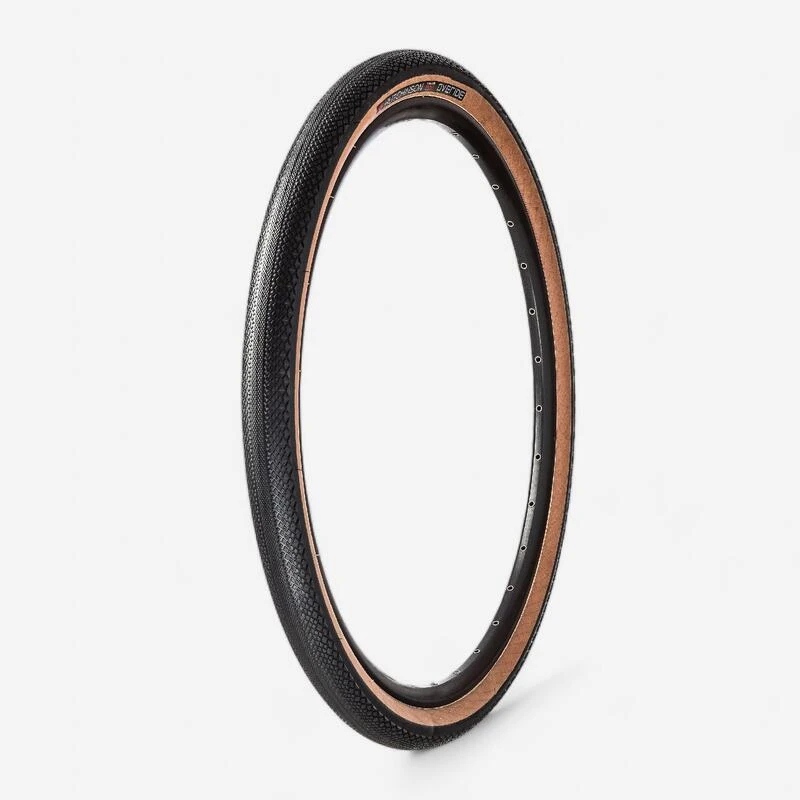 Pneu Gravel Hutchinson Overide 700x38 Hardskin Tubeless Ready Tanwall (beige) 3 Pneu Gravel Hutchinson Overide 700x38 Hardskin Tubeless Ready Tanwall (beige) – Image 3