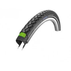 Pneu Route 700 X 23 Schwalbe Marathon Noir Tr (23-622) Renfort Flanc Reflex
