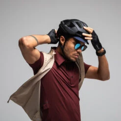 Polo Laine Mérinos Maillot Vélo Cycliste Gravel Et Voyage Bordeaux -Accessoires De Vélo polo laine merinos maillot velo cycliste gravel et voyage bordeaux 2