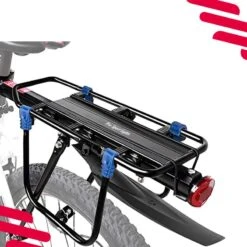 Porte-Bagage Et Garde-boue - Porte-Bagage Arrière Avec QR -Accessoires De Vélo porte bagage et garde boue porte bagage arriere avec qr 6