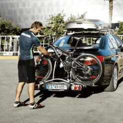 Porte-vélo Sur Boule D’attelage Thule EuroWay G2 -Accessoires De Vélo porte velo sur boule dattelage thule euroway g2 4