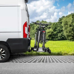 Porte-vélos LAS SD260 Pour 2 Vélos Spécial Portes Battantes Fourgon -Accessoires De Vélo porte velos las sd260 pour 2 velos special portes battantes fourgon 4