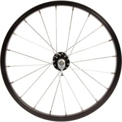 BTWIN Roue Vélo Enfant 16 Pouces Avant Noir