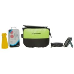 Riverside SACOCHE CADRE DOUBLE VELO 520 2L JAUNE -Accessoires De Vélo sacoche cadre double velo 520 2l jaune 4