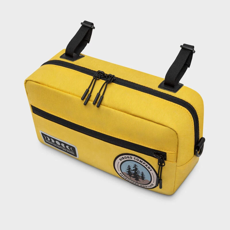 Sacoche De Guidon Gravel Cyclisme Homme Et Femme Yellowstone Jaune 3 Sacoche De Guidon Gravel Cyclisme Homme Et Femme Yellowstone Jaune – Image 3