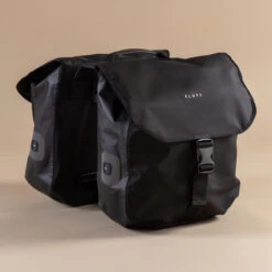SACOCHE DOUBLE 540 2X20L POUR PORTE BAGAGES IMPERMEABLE -Accessoires De Vélo sacoche double 540 2x20l pour porte bagages impermeable 5