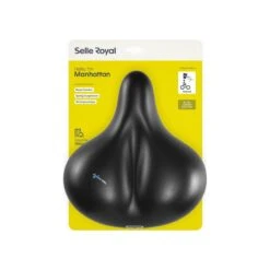 Selle Royal Selle Vélo Manhatten Noir -Accessoires De Vélo selle velo manhatten noir 3