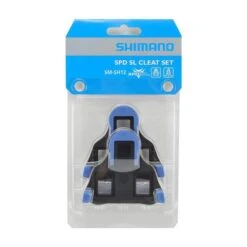 Devant -Accessoires De Vélo shimano set chores bleu a 2 degres spd sl sm sh12 1