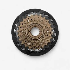 SHIMANO TOURNEY TZ Roue-libre 6-vitesses Avec Protecteur Rayon (MF-TZ500-6-CP)